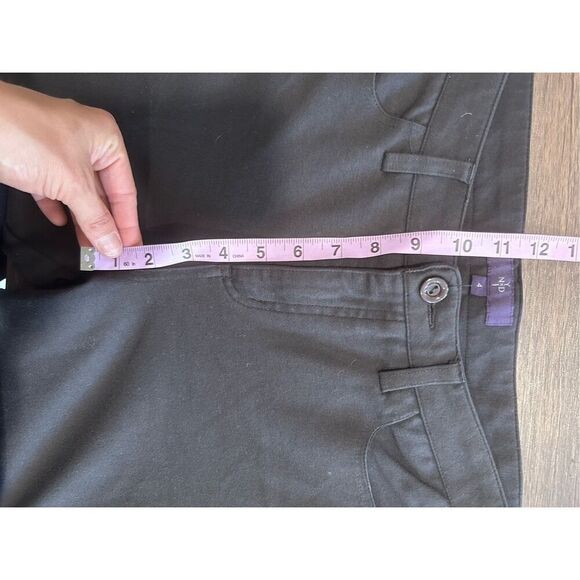 NYDJ Not Your Daughters Jeans Black Professional Dress Pants size 4 Classic Prep - Picture 12 of 13
